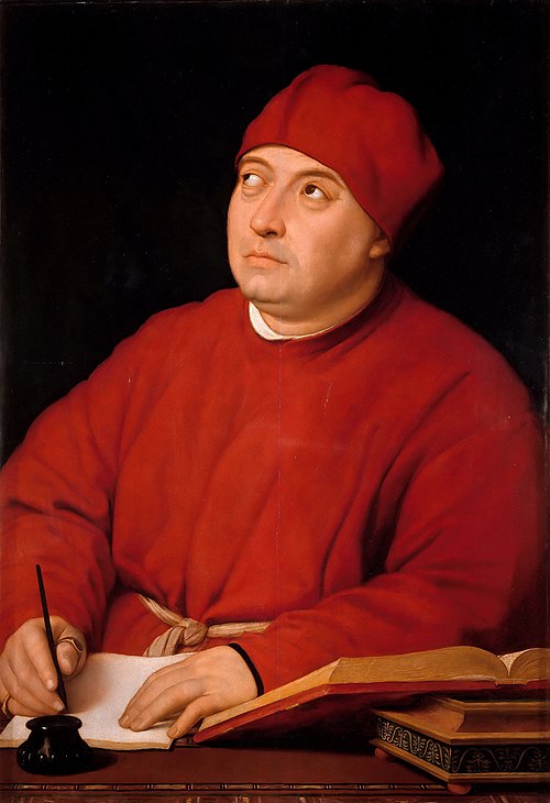 Portrait de Tommaso Inghirami, dit Fedra, 1510, Raphaël