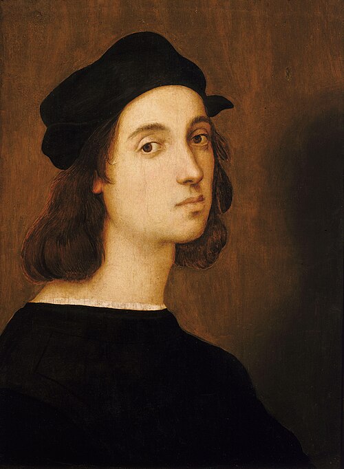 Self-portrait, 1505, Raphael