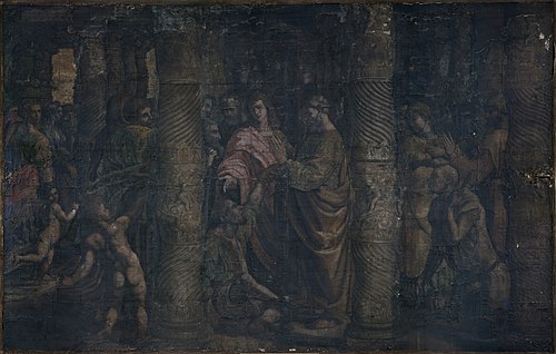 The Healing of the Lame Man, , Raphael