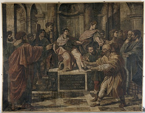 The Blinding of Elymas, , Raphael