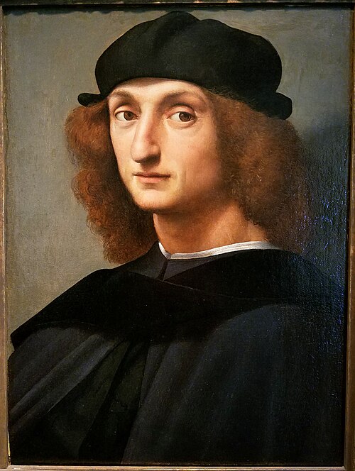 Portrait d'un jeune homme, 1510, Raphaël