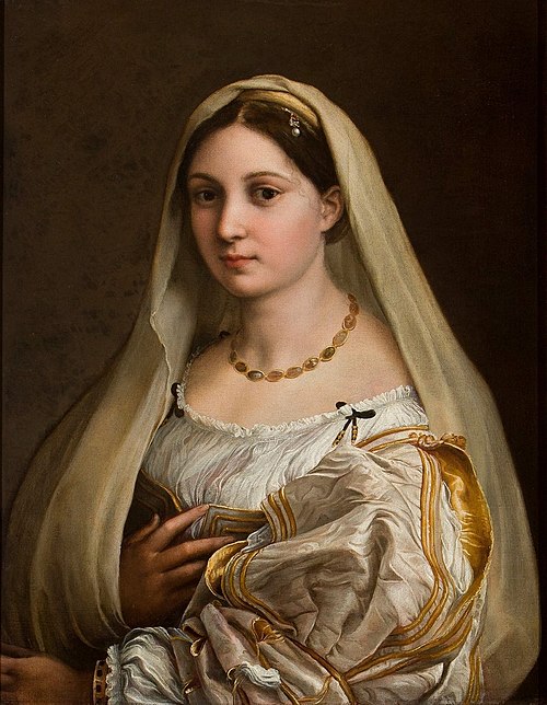 La donna velata, 1513, Raphaël