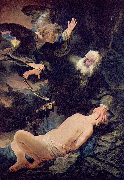 Le Sacrifice d'Isaac, 1635, Rembrandt