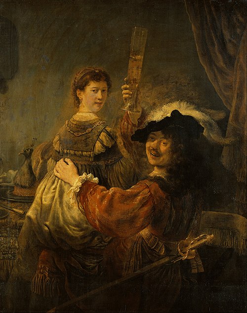 Le Couple heureux, 1635, Rembrandt
