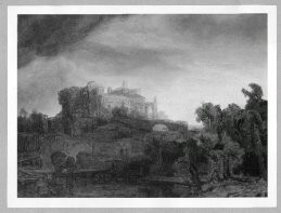 Paysage, 1656, Rembrandt