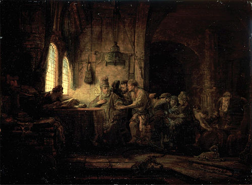 Les Ouvriers de la onzième heure, 1637, Rembrandt