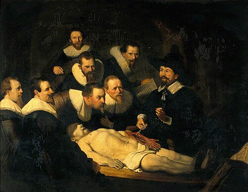 The Anatomy of Dr Nicolaes Tulp, , Rembrandt