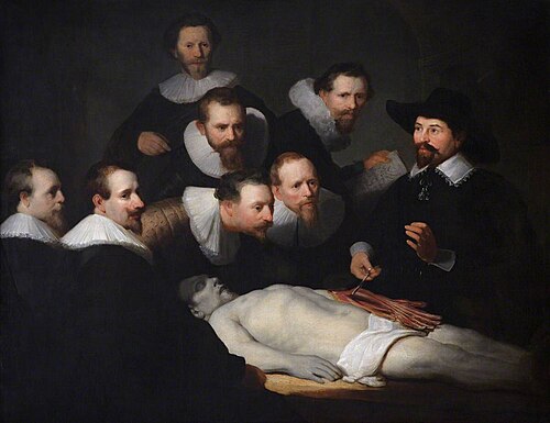 The Anatomy Lesson of Dr Tulp, , Rembrandt
