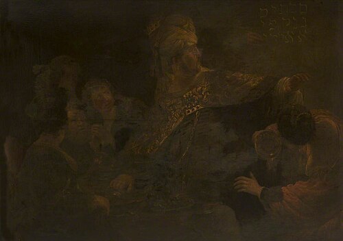 Belshazzar's Feast, , Rembrandt