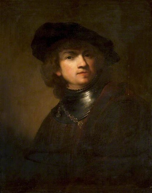Self Portrait, , Rembrandt