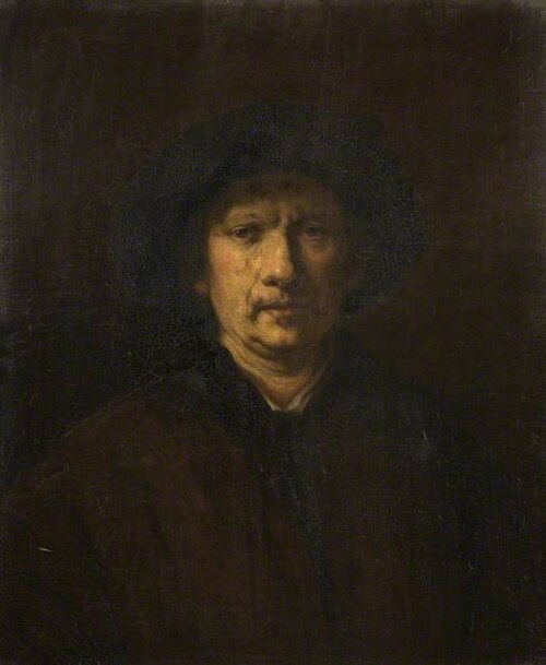 Self Portrait, , Rembrandt