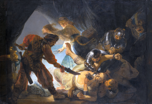 L'Aveuglement de Samson, 1636, Rembrandt