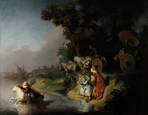 L'Enlèvement d'Europe, 1632, Rembrandt
