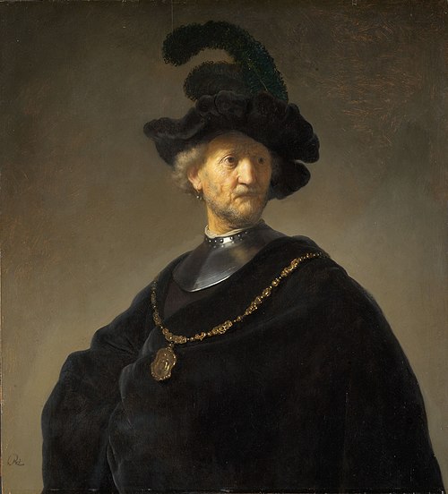 Le Vieil Homme à la chaîne d'or, 1631, Rembrandt