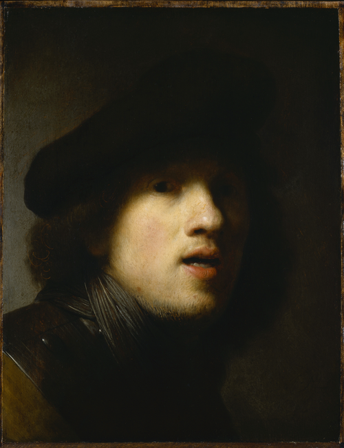 Autoportrait, 1629, Rembrandt