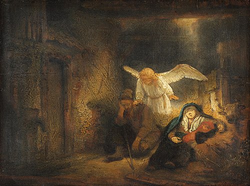 Joseph's dream, 1645, Rembrandt