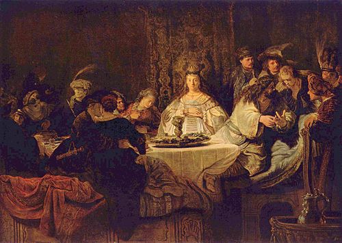 Le mariage de Samson, 1638, Rembrandt