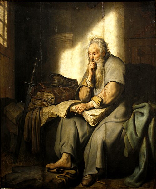 Saint Paul en prison, 1627, Rembrandt