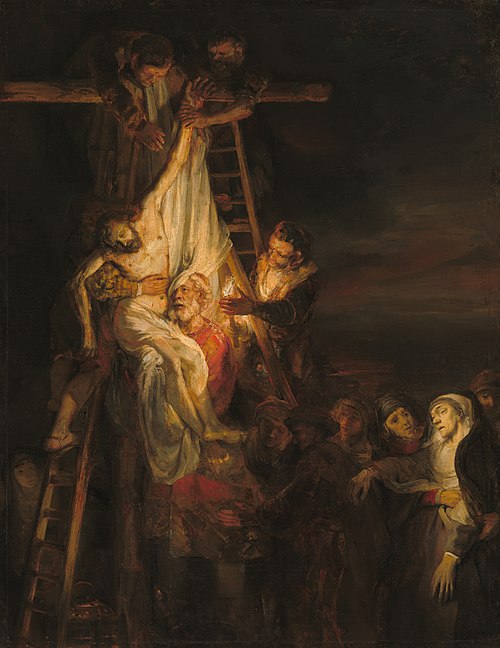 Descente de Croix, 1650, Rembrandt