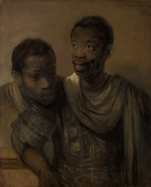 Two African men, 1661, Rembrandt