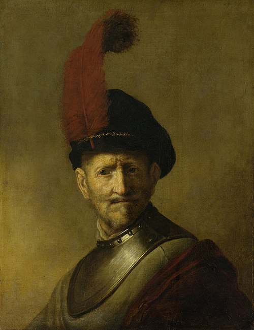 Portrait of a man, perhaps Rembrandt's father, Harmen Gerritsz van Rijn, 1634, Rembrandt