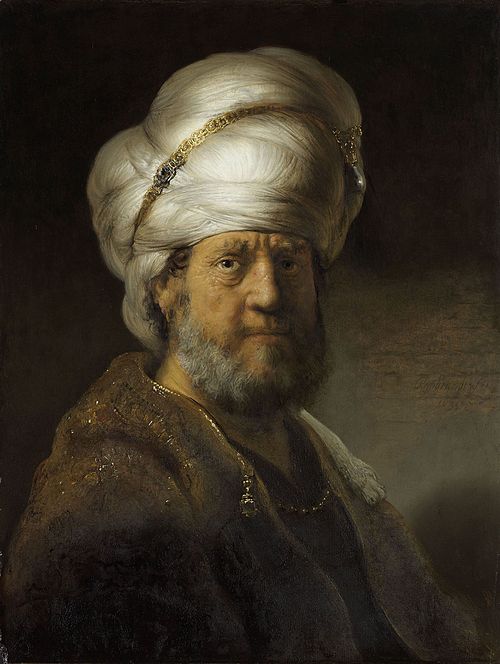 Man in Oriental Dress, 1635, Rembrandt