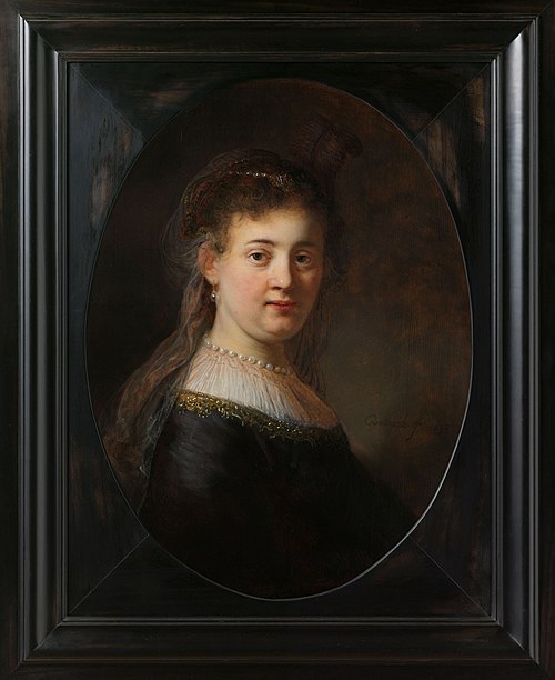 Young Woman in Fantasy Costume, 1633, Rembrandt