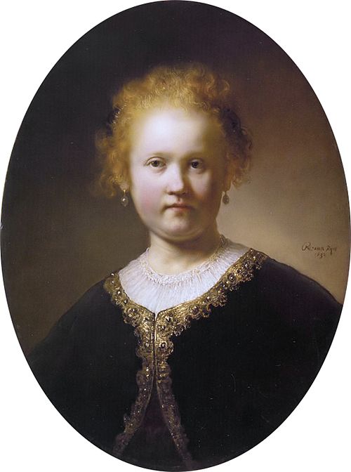 Portrait of a young woman, 1632, Rembrandt