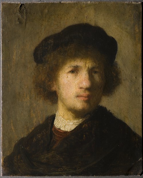 Self-portrait, 1630, Rembrandt
