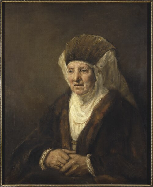 Portrait of an old woman, 1655, Rembrandt