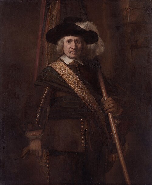 Portrait of Floris Soop, 1654, Rembrandt