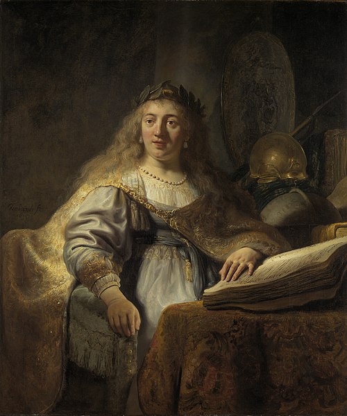 Minerva, 1635, Rembrandt