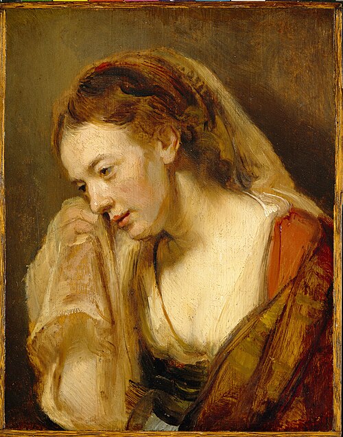 A Weeping Woman, 1640, Rembrandt
