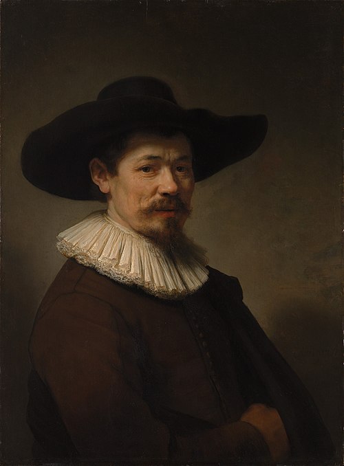 Portrait of Herman Doomer, 1640, Rembrandt