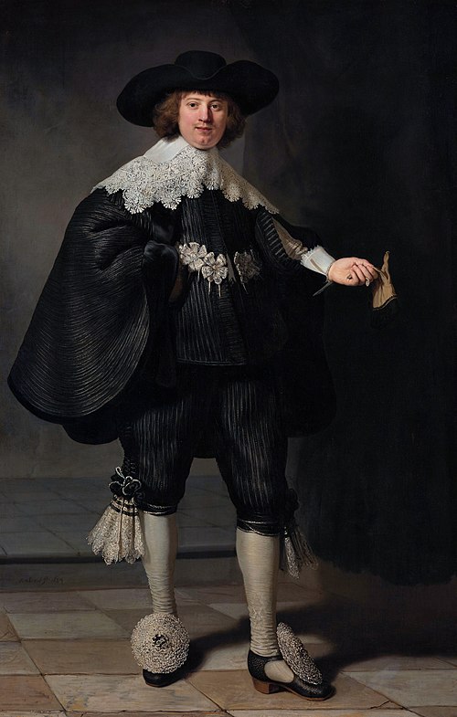 Portrait of Maerten Soolmans, 1634, Rembrandt