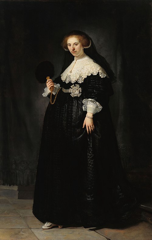 Portrait of Oopjen Coppit, 1634, Rembrandt