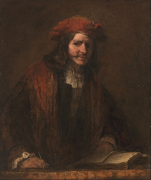 The Man with the Red Cap, 1660, Rembrandt
