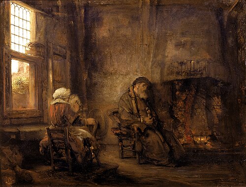 Tobit and Anna, 1659, Rembrandt