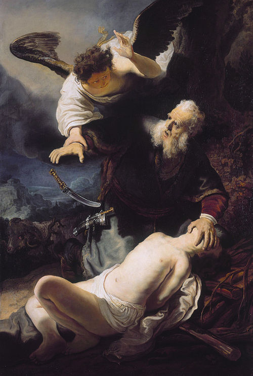 Le Sacrifice d’Isaac, 1636, Rembrandt
