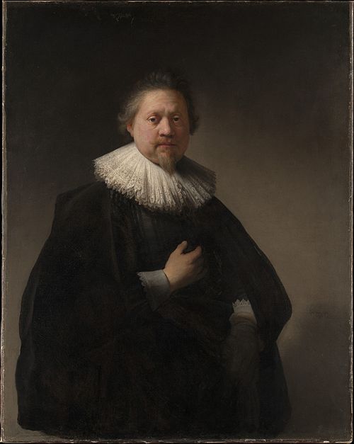 Portrait of a Man, probably a Member of the Van Beresteyn Family, 1632, Rembrandt