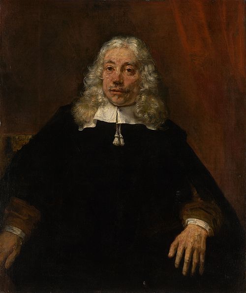 Portrait of a white-haired man, 1667, Rembrandt