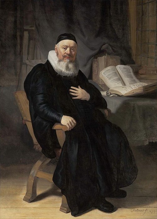 Reverend Johannes Elison, 1634, Rembrandt