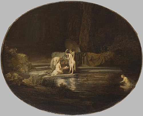 The Finding of Moses, 1630, Rembrandt