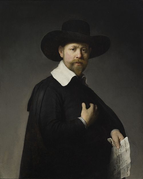 Portrait of Marten Looten, 1632, Rembrandt