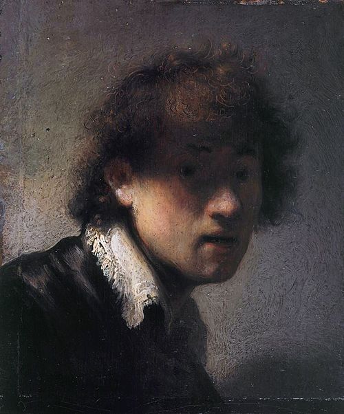Autoportrait, 1629, Rembrandt