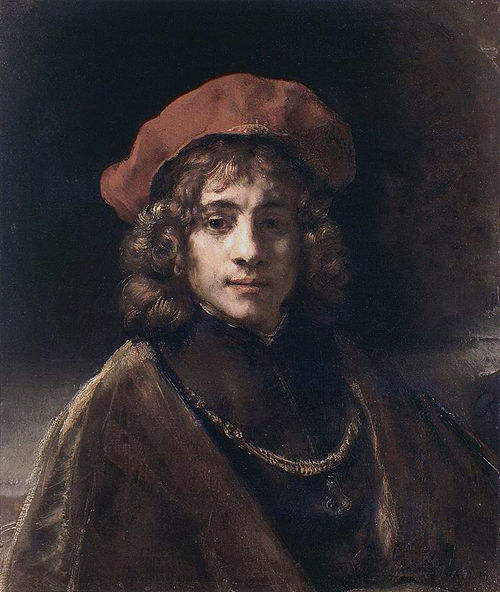 Portrait of Titus van Rijn, 1657, Rembrandt