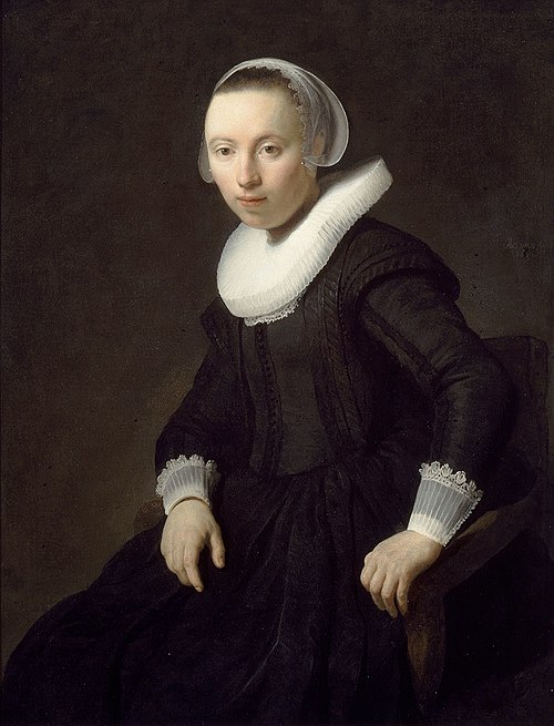Portrait of a Woman Seated, 1632, Rembrandt