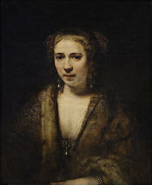 Hendrickje Stoffels, 1654, Rembrandt