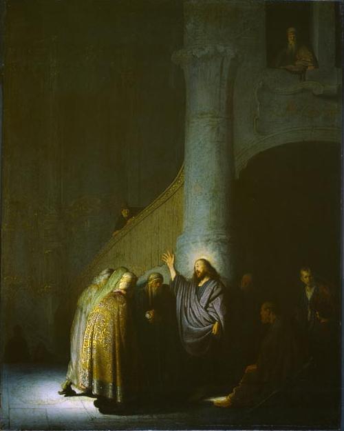 Le denier de César, 1631, Rembrandt