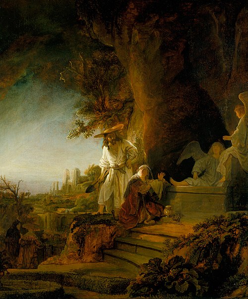 The Risen Christ Appearing to Mary Magdalene, 1638, Rembrandt